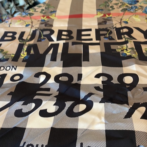 Limited edition Burberry scarf NWOT…beautiful ❤️❤️❤️ - Picture 10 of 16